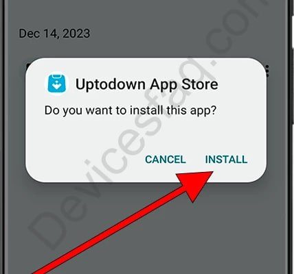 Install the APK on Android